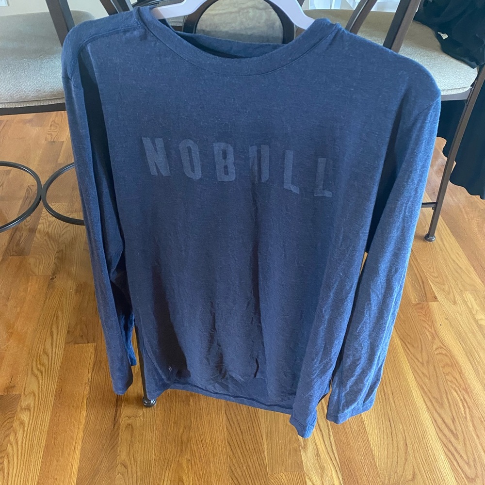 NoBull Long Sleeve Tee Navy Large Worn Once